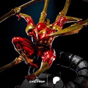 Cyber Spider Fanart STL-staty | Högteknologisk krigare i skala 1/6 (digital nedladdning)