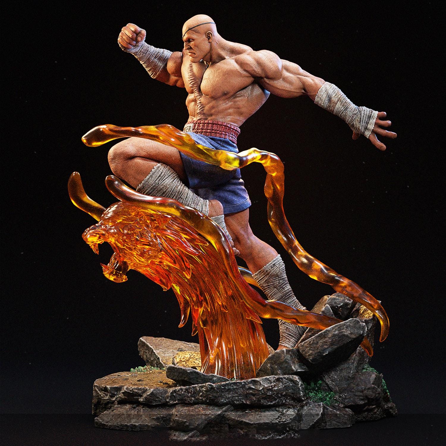 Muay Thai Figure - Etsy