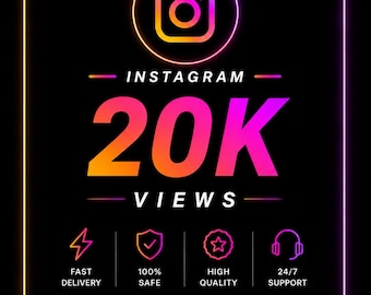 20K Instagram Ansichten für Reels | Schnelle Lieferung Real IG Video Boost