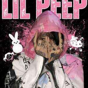 Lil Peep Pink Camo - Etsy