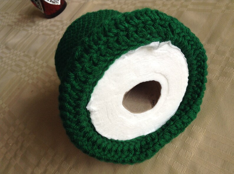 Crocheted Leprachaun Hat Toilet Paper Cover Etsy