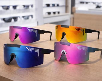 UV400 Sport Solglasögon Stora Skyddsglas Cykel Löpning Skidglasögon