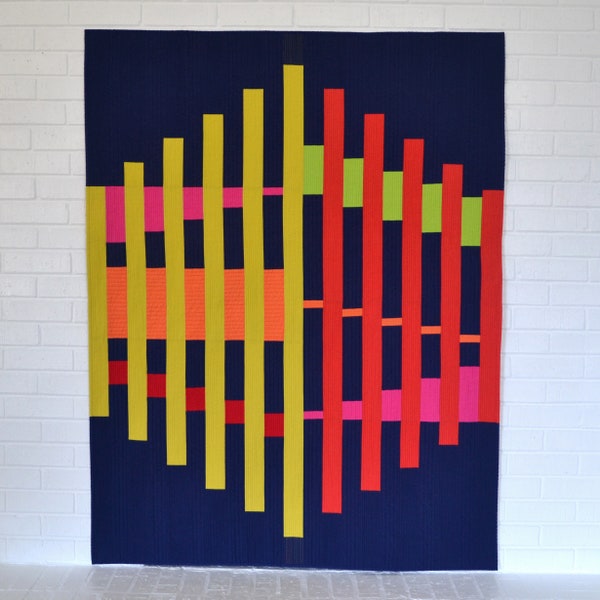 Graphic Quilt - Etsy