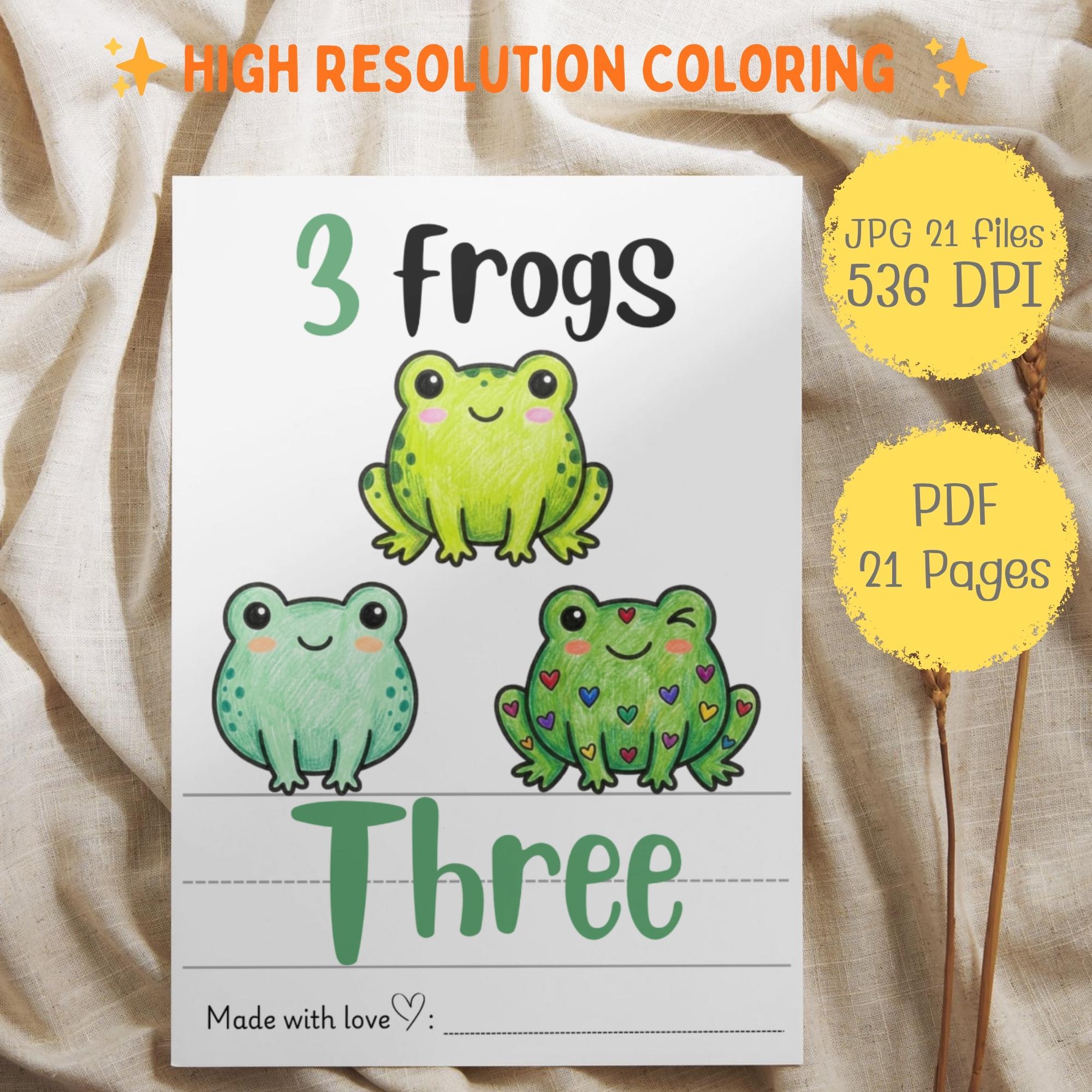 Baby's First Numbers Book – Printable Coloring Tracing Pages for ...