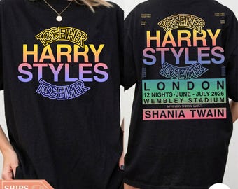 Vintage Together Tour 2026 T Shirt, London Wembley Concert