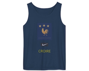 Camiseta sin mangas de edición limitada de la selección nacional de Francia.