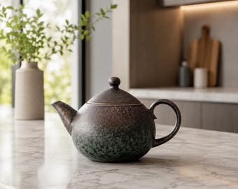 竹製の取っ手が付いた日本製急須 - Etsy 日本