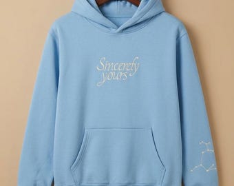 Sudadera con capucha Salish Matter - Unisex Sudadera con capucha extragrande de felpa Sincerely Yours