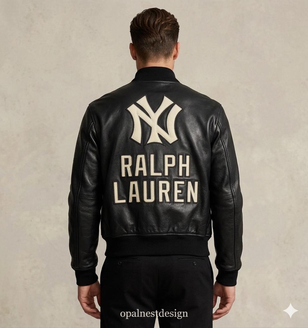 Polo Ralph Lauren Jacket Leather - Etsy Hong Kong