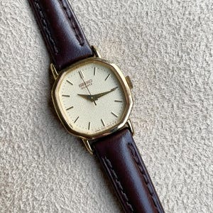 【Vintage】SEIKO セイコー オクタゴン ローマン シャンパンゴールド Seiko Octagon - Etsy
