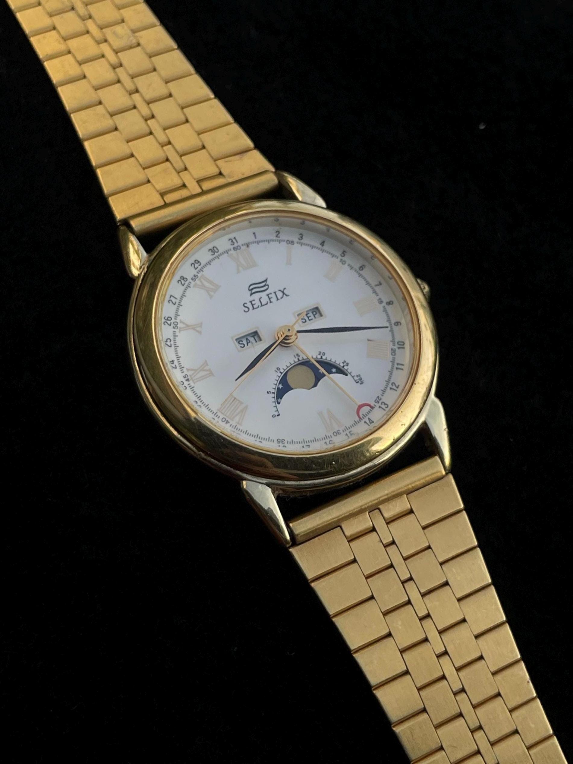 Seiko triple calendar - Etsy 日本