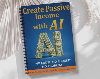 Create Passive Income with AI: Smart Side Hustle Strategies, Automation Tools, and Step-by-Step Workbook