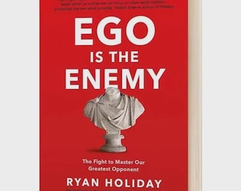 Ego Is the Enemy by Ryan Holiday | Self Control & Discipline Book | Stoic Philosophy | Personal Growth Mindset | English Language Book