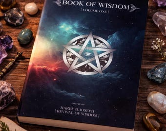 Book of Wisdom Volume 1 Paperback | Spiritual Growth & Self Help Book | Mindfulness Guide | Inspirational Wisdom Book