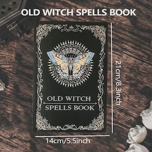 Witch Spells for Beginners, Book of Shadows, Wiccan Grimoire, Witchcraft Guide, Magic Journal, Witchy Gift immagine 2