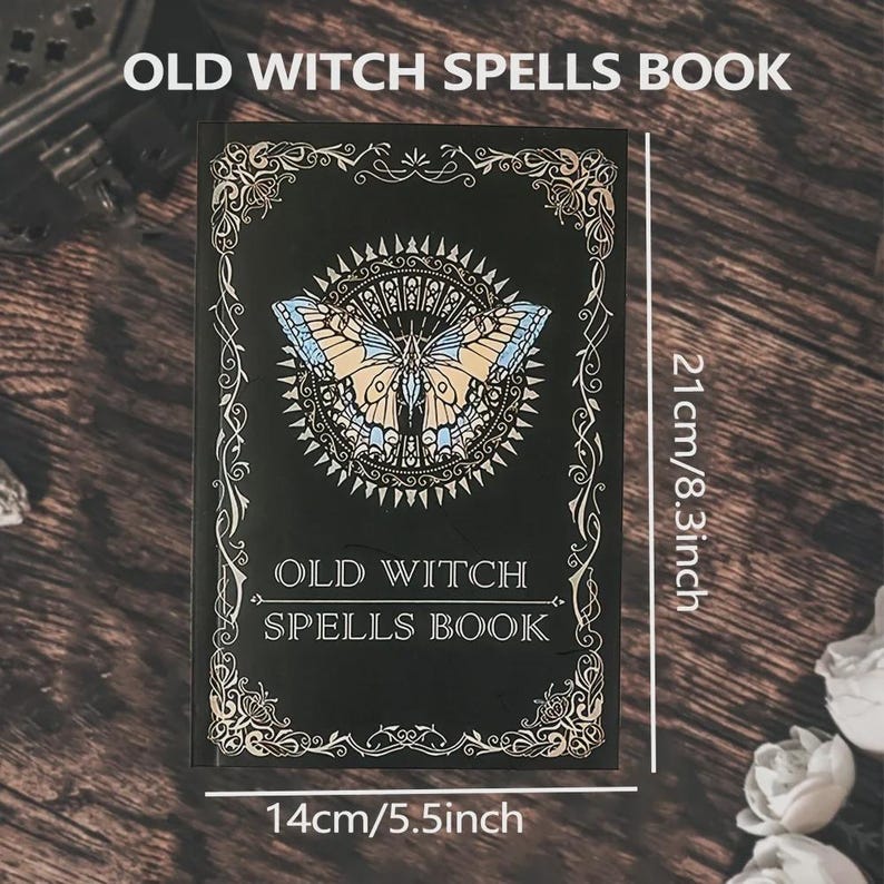 Witch Spells for Beginners, Book of Shadows, Wiccan Grimoire, Witchcraft Guide, Magic Journal, Witchy Gift immagine 2
