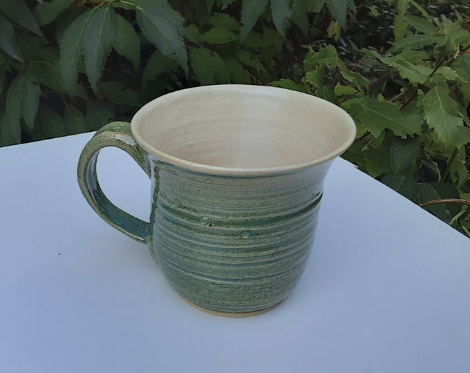 Small Green Coffee Cup 10oz