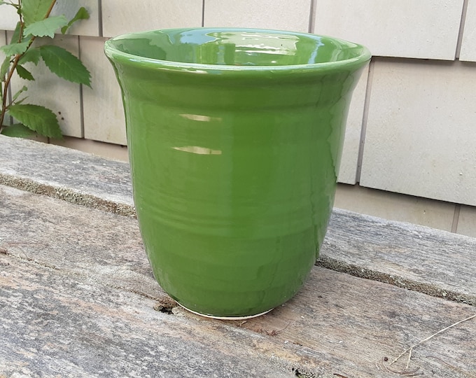 Green Gloss Bell Vase