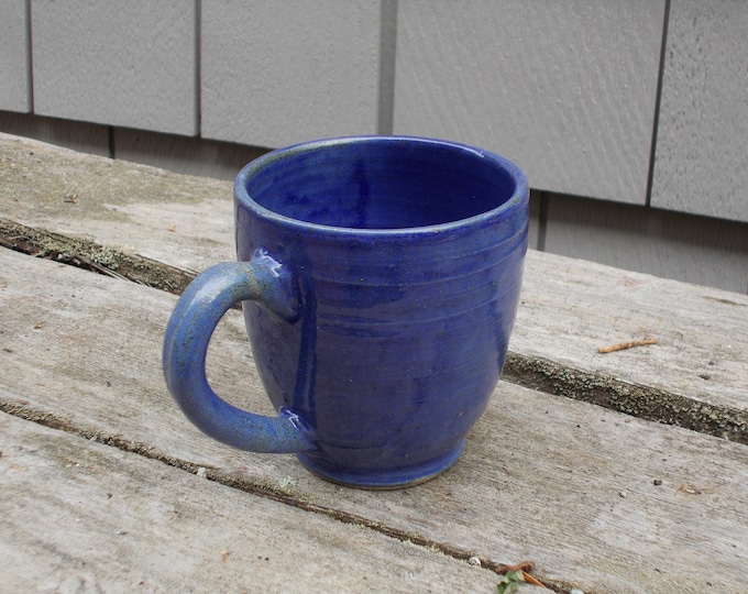 Blue Espresso or Coffee Cup, 9 oz