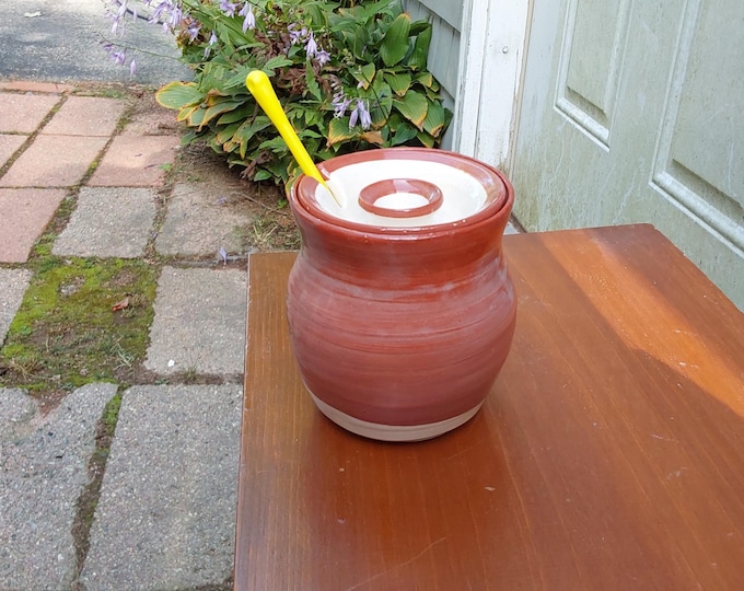 Honey Pot – Terra Cotta Gloss Glazed