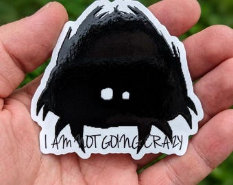 Pegatinas troqueladas Don't Starve Crazy para coche, imanes, accesorios y regalos para novia, vinilo adhesivo con logo.