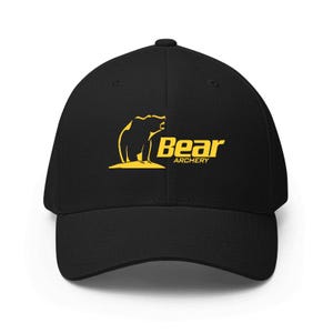 Bear Archery Cotton Baseball Cap – Adjustable Unisex Adult Hat