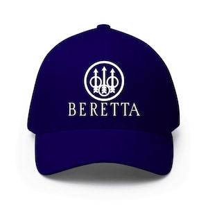 BERETTA Guns Firearms Cotton Baseball Cap – Adjustable Unisex Adult Hat