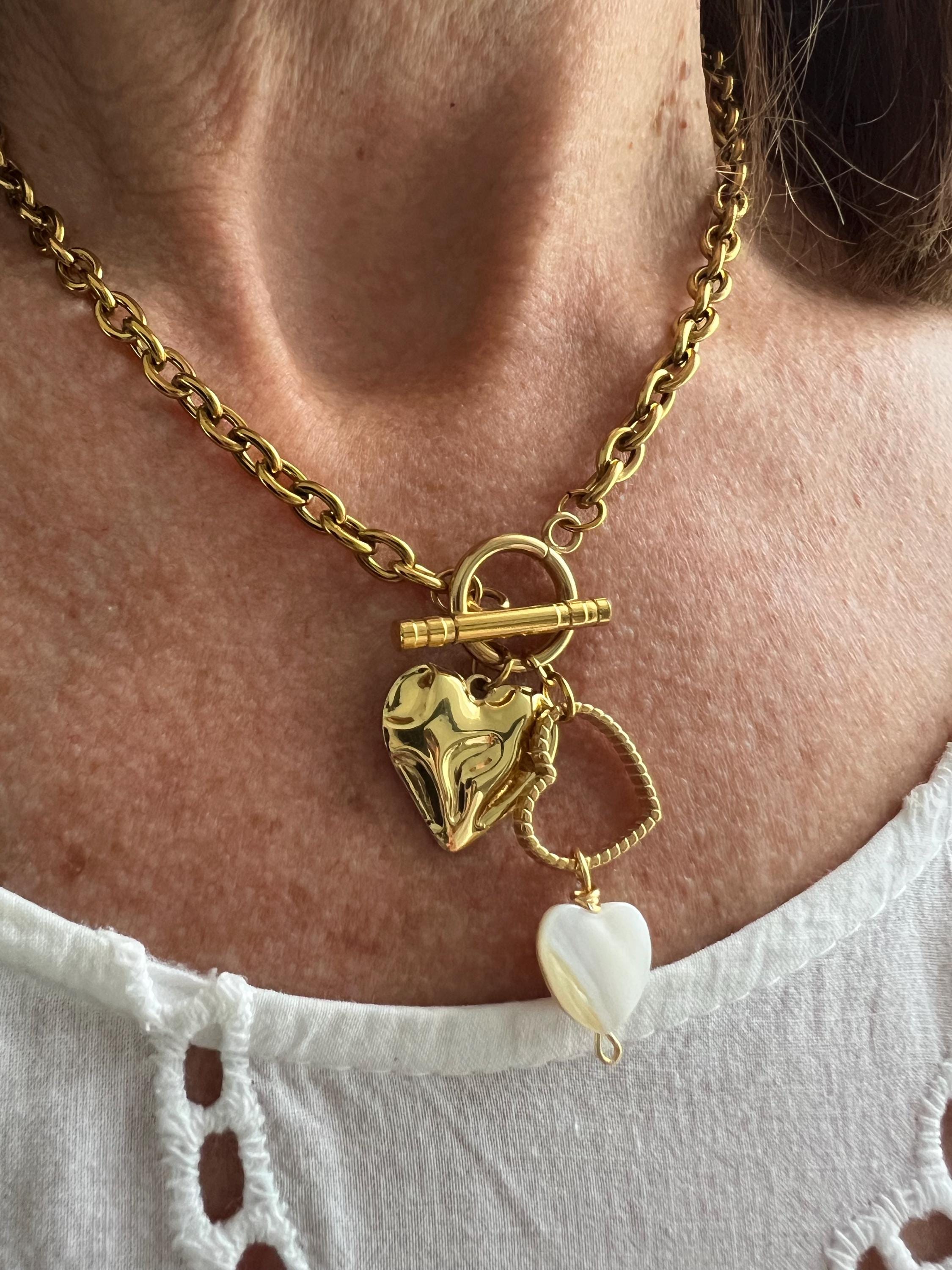 Chanel heart necklace - Etsy 日本