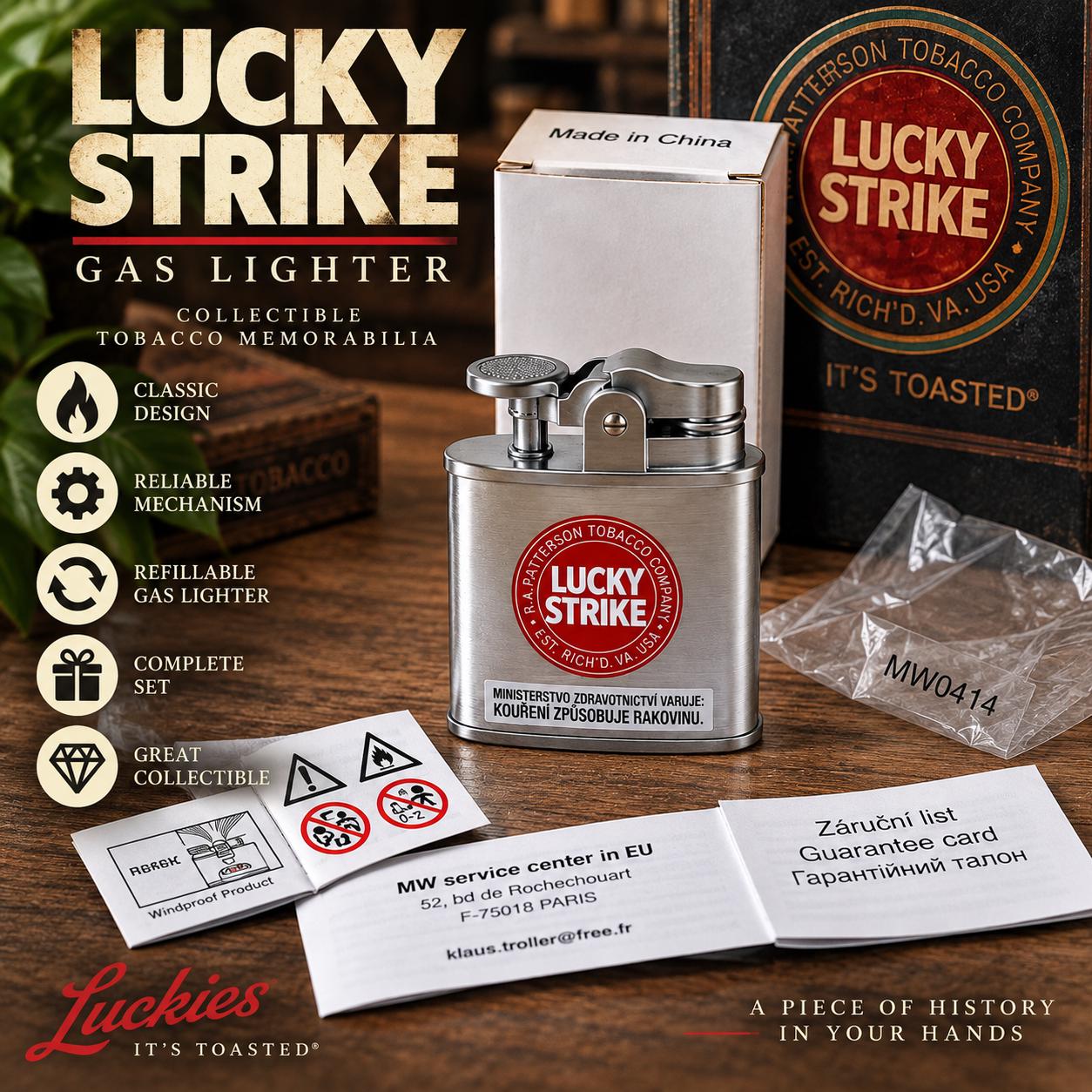 Lucky Strike Metal Box - Etsy