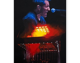 Nine Inch Nails Live Illustration Poster: Alex Dewars, Matte Paper (A3)