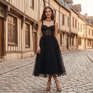 navy blue dress for baby girl What Shoes to Wear with A Dress That Is Ankle Length main image 1