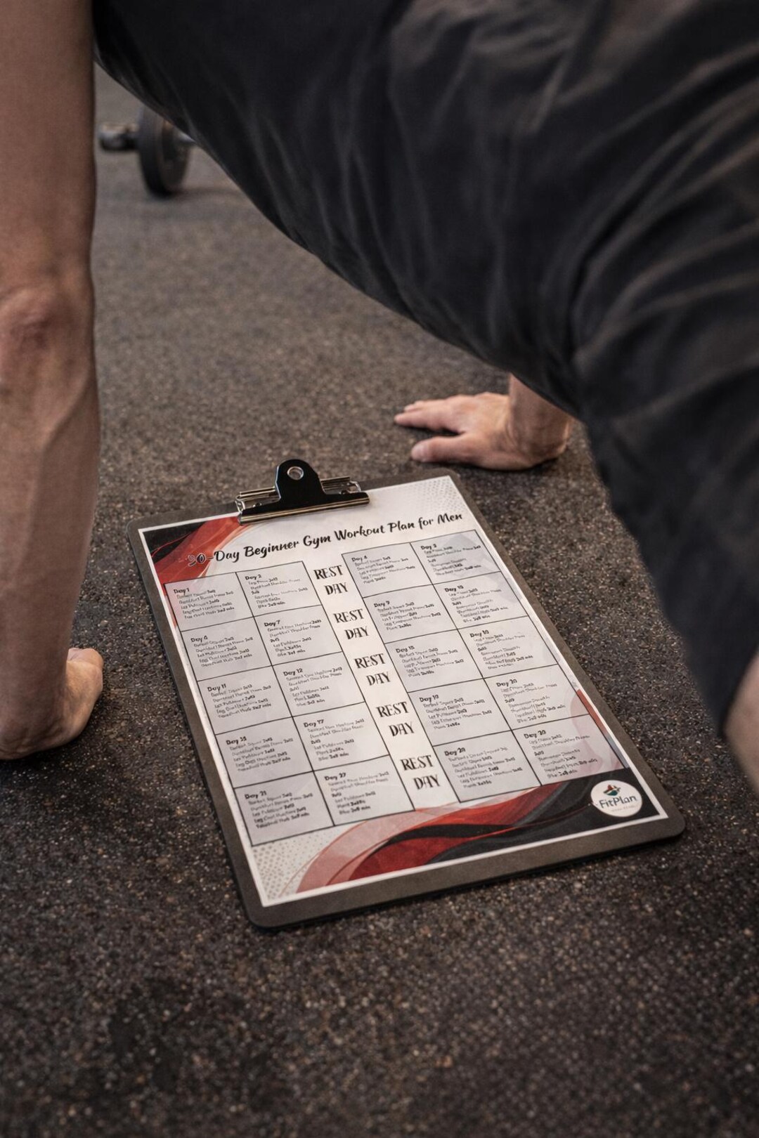 Buy Beginner Gym Workout Plan for Men | Full Body Fitness PDF (digital ...