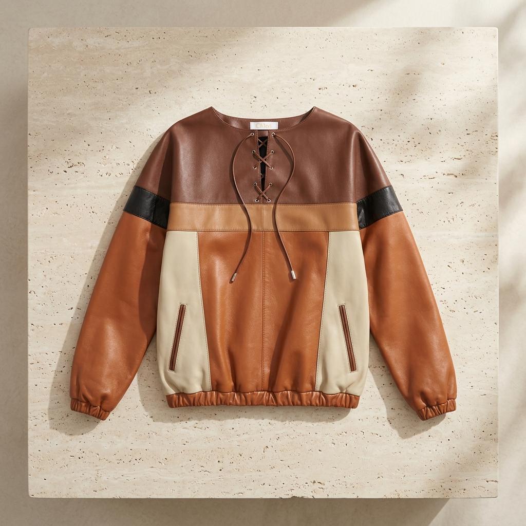 Chloe Vintage Leather Jacket - Etsy