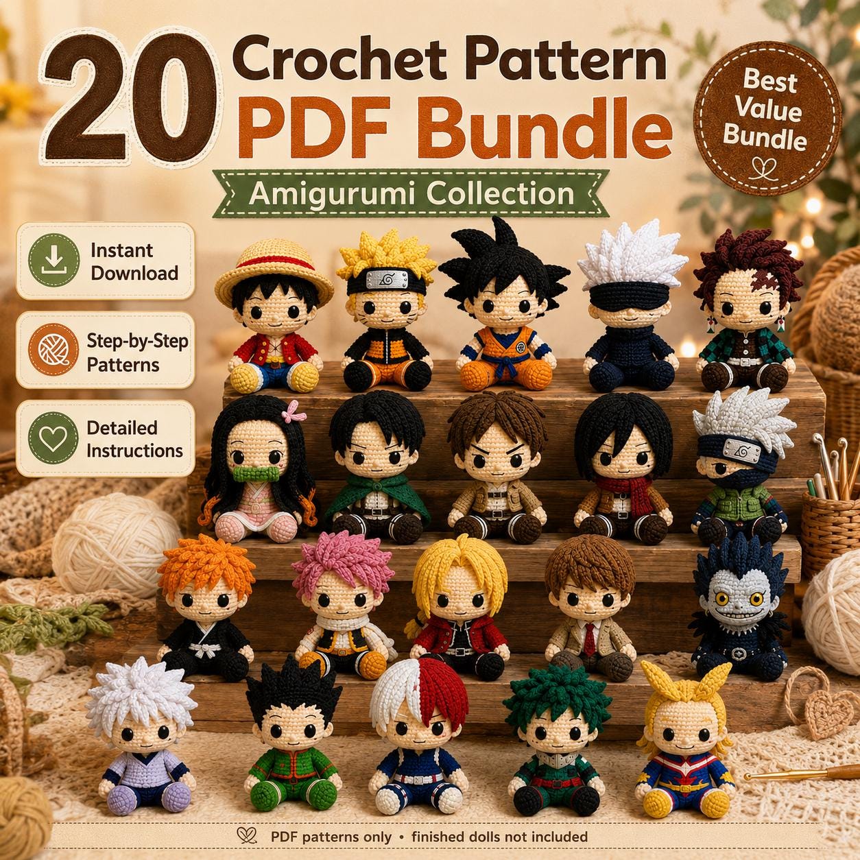 My hero academia crochet - Etsy 日本