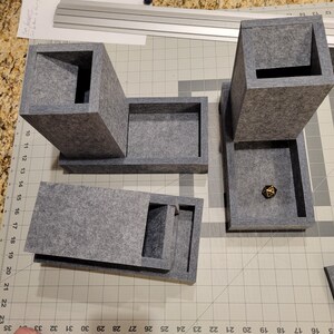 Torre de dados silenciosa y plegable