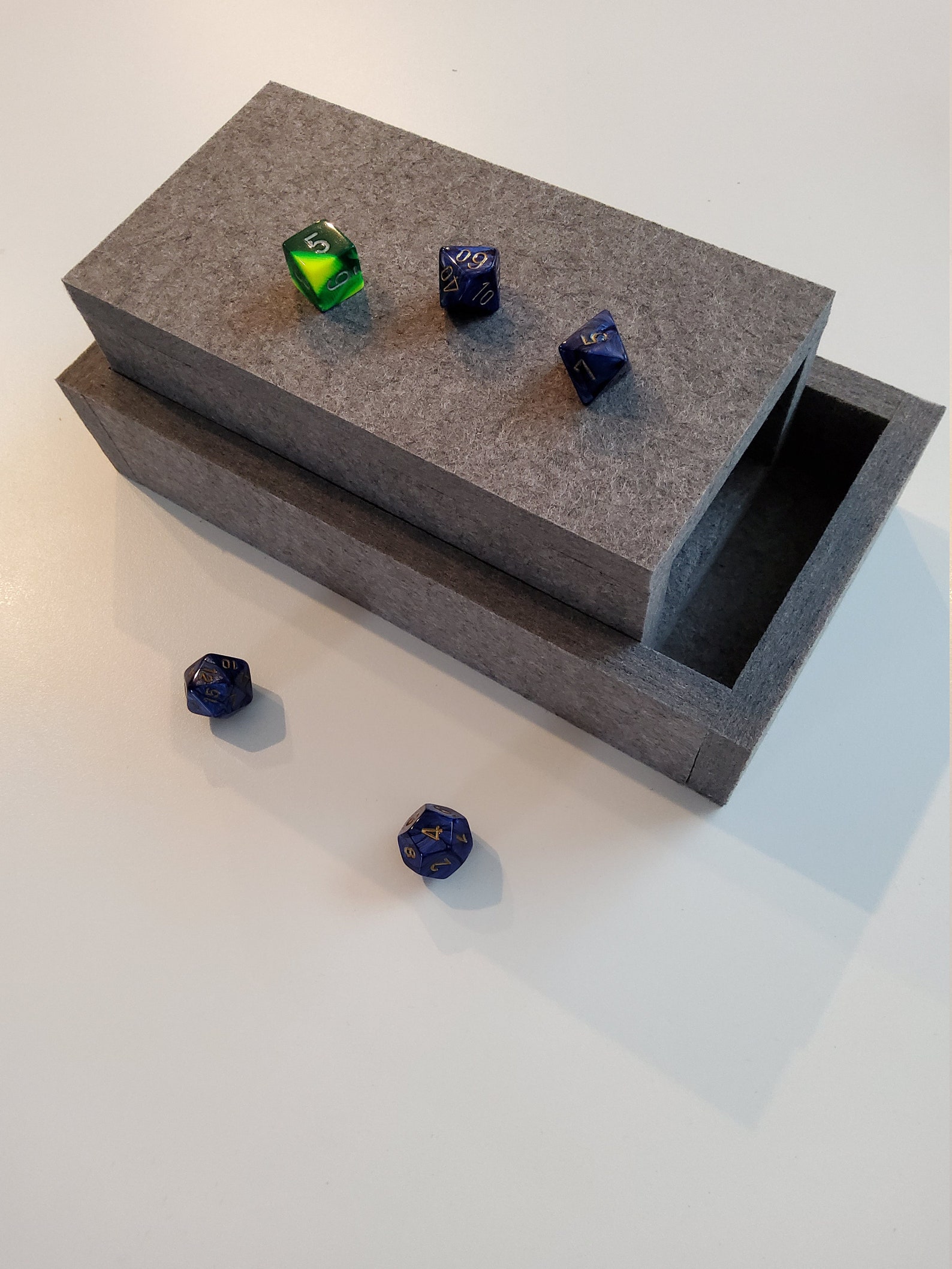 Collapsible Quiet Dice Tower Etsy