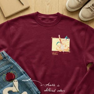 Brushbuddy Hexenhut Atelier Sweatshirt/ Digital Art by Emishii