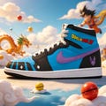 Custom Beerus Sneakers, Hand-Painted High Top, Personalized DBZ Anime Shoes, Birthday Christmas Mother’s & Father’s Day Gift product logo