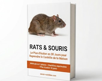 Pest Control Guide PDF — Getting Rid of Rats and Mice — 30-Day Action Plan — Pro Method — Printable Checklists — Pest Control