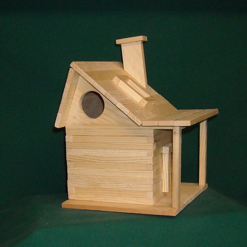 Cottage Bird House Kit Etsy