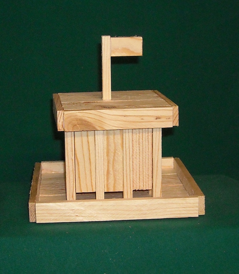 Bird Feeder Kit With Flag Etsy