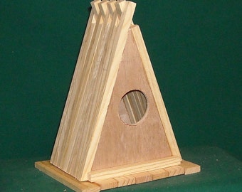 A-Frame Bird House Kit