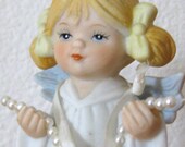 1988 Collectible Porcelain Angel You're A Gem Of A Friend