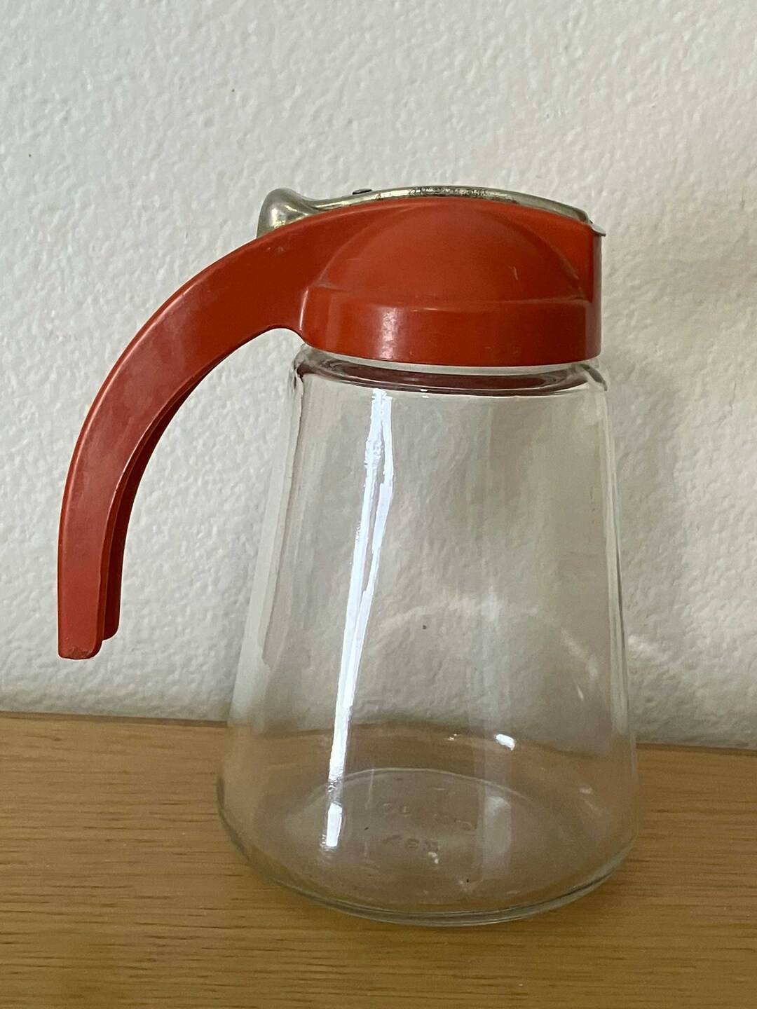 Vintage 17 GEMCO USA Syrup Dispenser Red Top Etsy