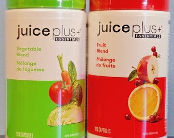 Juice Plus Jugo de Frutas y Verduras Mixtas en Cápsulas 240 Cápsulas 120 cada una