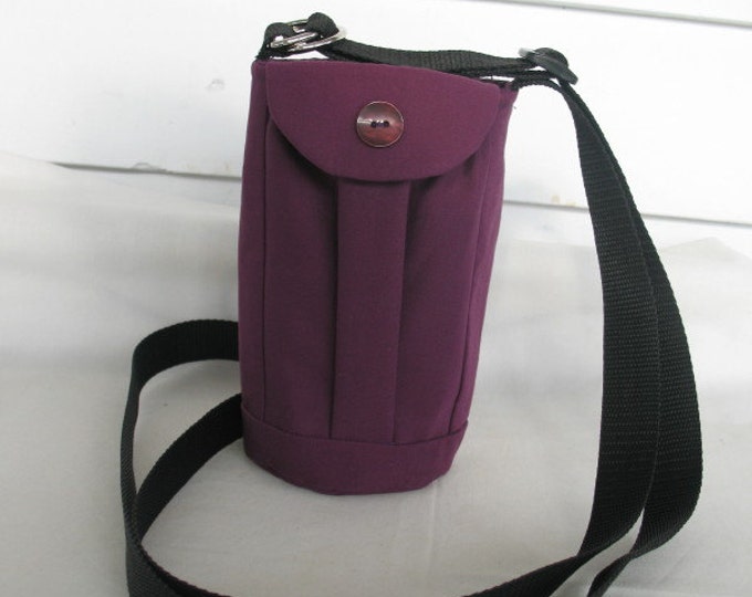 Water Bottle Holder Sling//walkers Insulated Water Bottle Cross Body