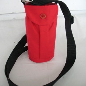 Worallymy Water Bottle Storage Bag With Strap Crossbody Protective