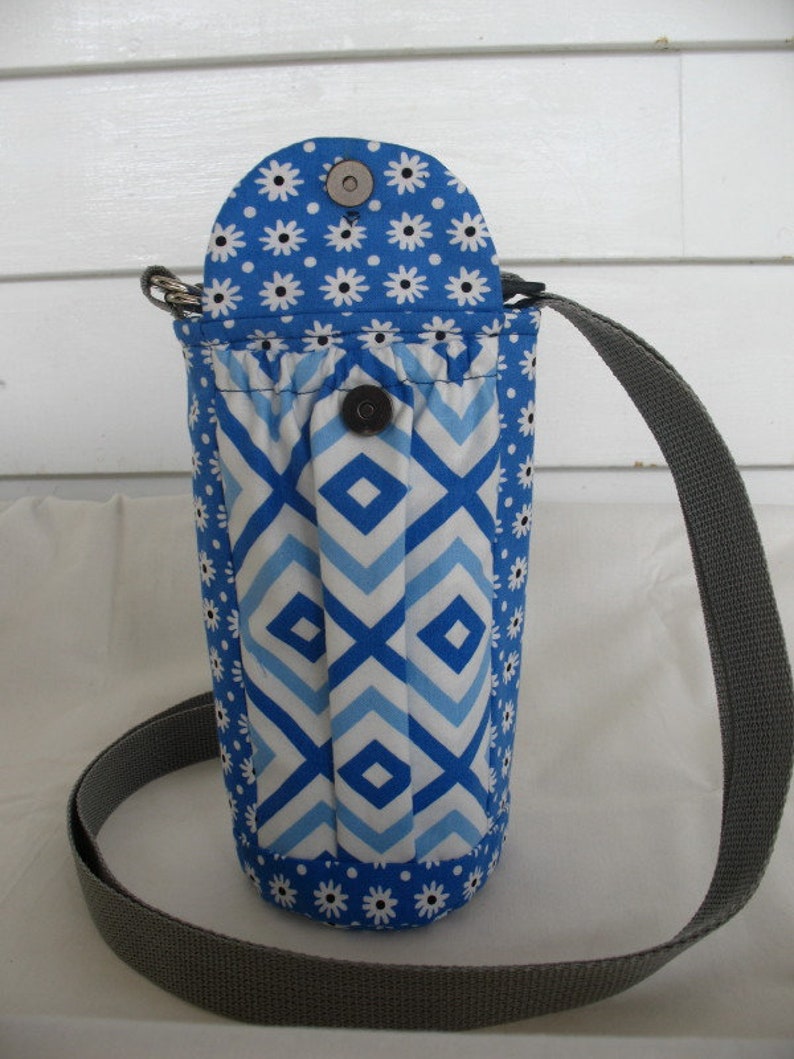 Water Bottle Holder Sling//walkers Insulated Water Bottle Etsy