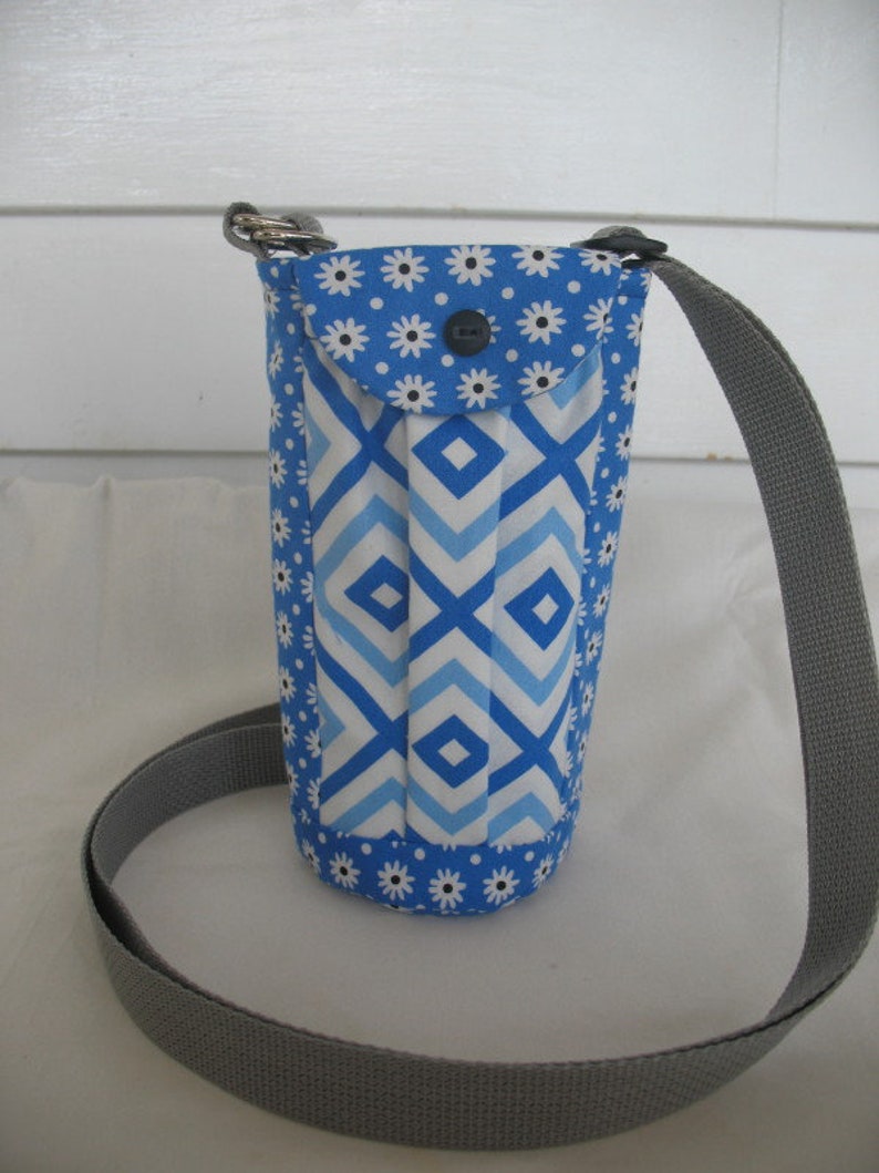 Water Bottle Holder Sling//walkers Insulated Water Bottle Etsy