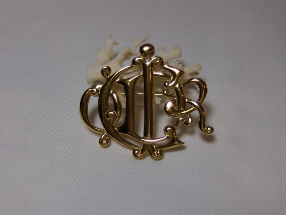 Christian Dior, Christian Dior Initial Pin, Christ